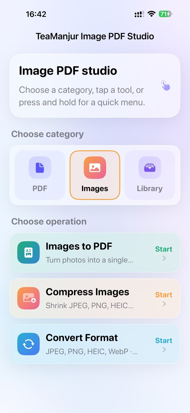 TeaManjur Image PDF Studio hero image