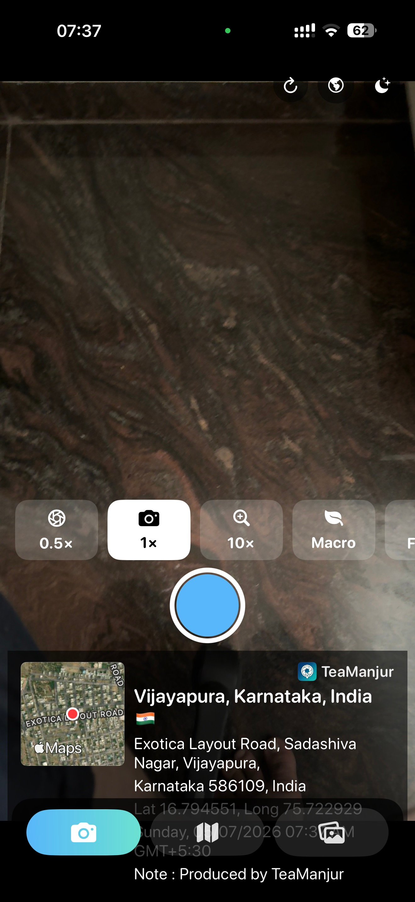TeaMGPS Camera hero image
